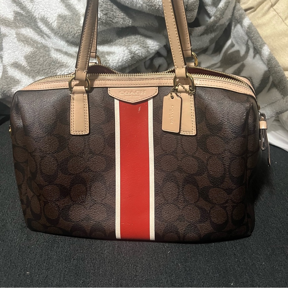 Brown Coach bag